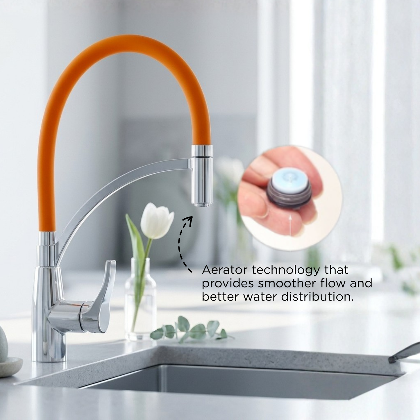 Tirso Single Kitchen Sink Faucet