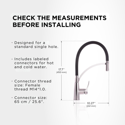 Tirso Single Kitchen Sink Faucet