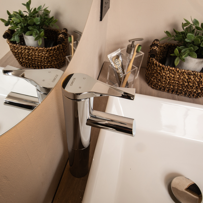 Sion Tall Single-Handle Bathroom Faucet for Vessel Sink