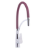 Purple Pull-Out Kitchen Faucet with Flexible Silicone Hose