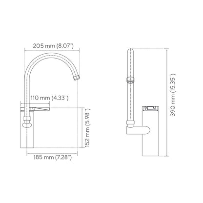 Sion Single-Handle Kitchen Sink Faucet