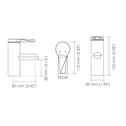 Sion Single Handle Bathroom Faucet 