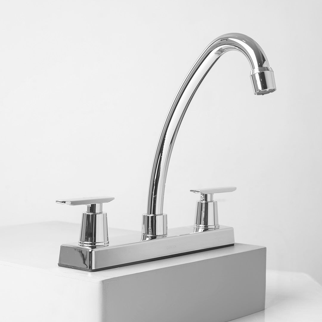8" Piana Two Handle Kitchen Sink Faucet